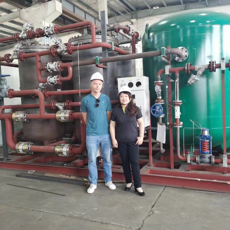 Gerador de nitrogênio PSA de alta pureza com peneira molecular de carbono, aplicação de petróleo e gás