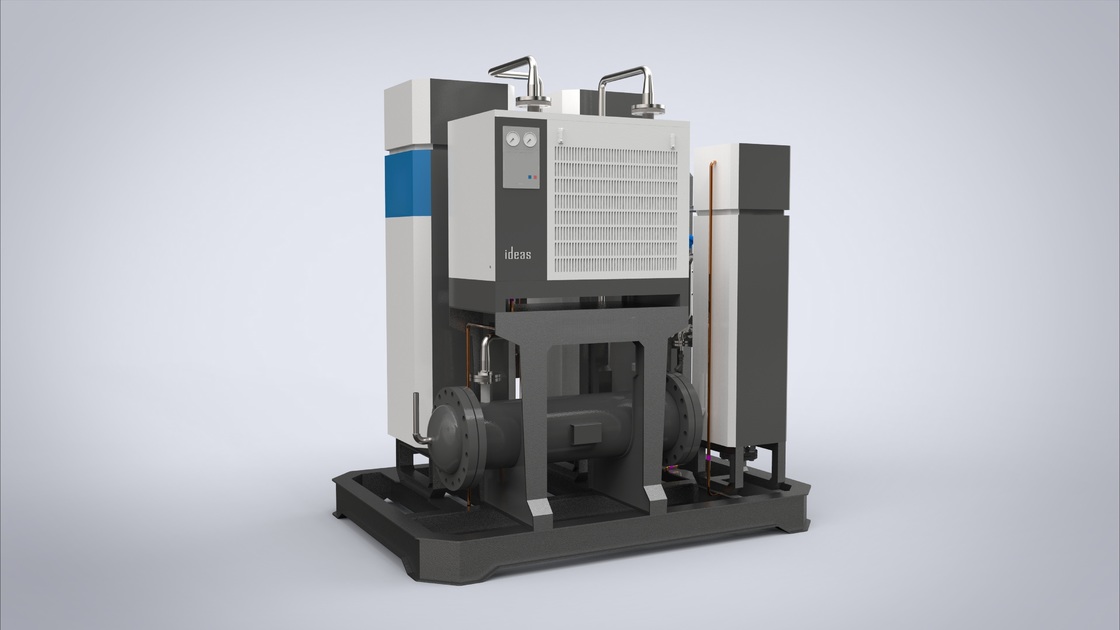 O sistema da purificação do gás do nitrogênio da pureza alta de 300 Nm3/h para lamina a folha