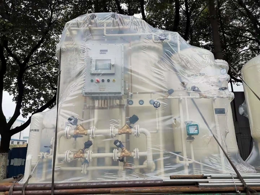 Sistema automático da geração do nitrogênio da planta da geração do nitrogênio/PSA 1 quilowatt