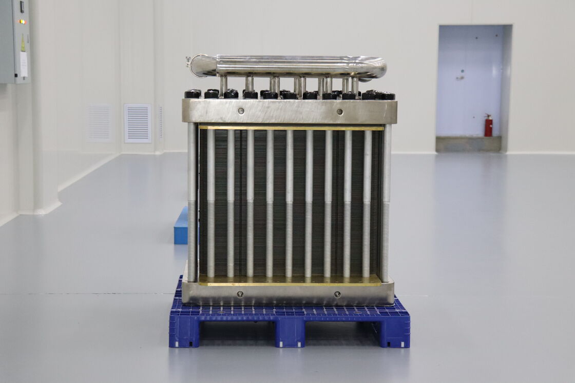 Electrolisador de água de planta de produção de hidrogénio verde com 99,9995% de pureza 80-250Nm3/h Capacidade de fluxo
