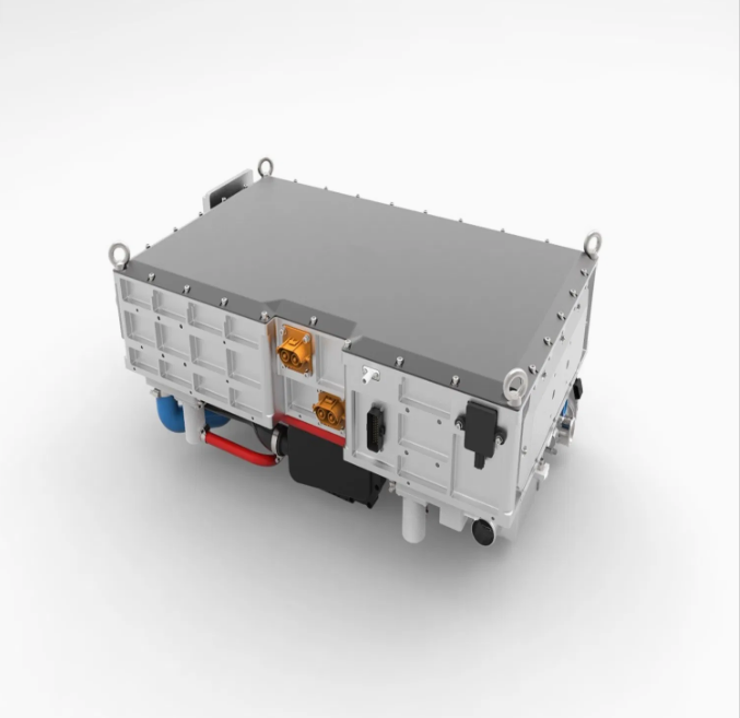 Sistema de gerador de células de combustível a hidrogénio resfriado a água de 50 kW com poluição zero para soluções de energia limpa