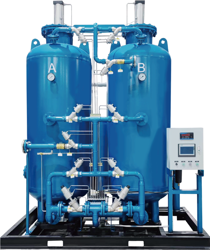 EPV-15MZ+ Plus Twin Tower PSA Nitrogen Generator com 99,999% de Ultra Alta Pureza e taxa de fluxo de 15Nm3/h com controle PLC