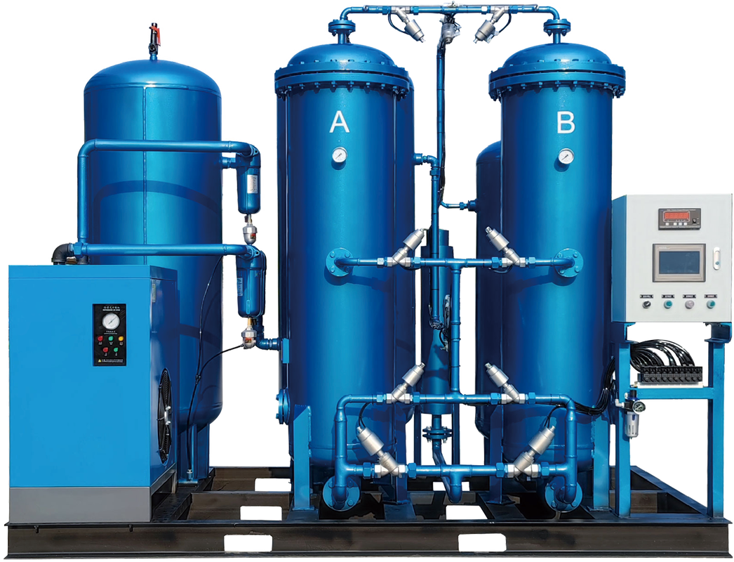 EPV-15MZ+ Plus Twin Tower PSA Nitrogen Generator com 99,999% de Ultra Alta Pureza e taxa de fluxo de 15Nm3/h com controle PLC