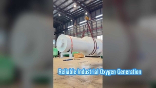 Sistema montado em patim industrial do gerador de oxigênio PSA
