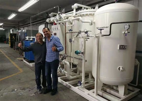 Qualidade pureza 99,999 de Generato do gás do nitrogênio 500Nm3/H para a indústria do tratamento térmico fábrica